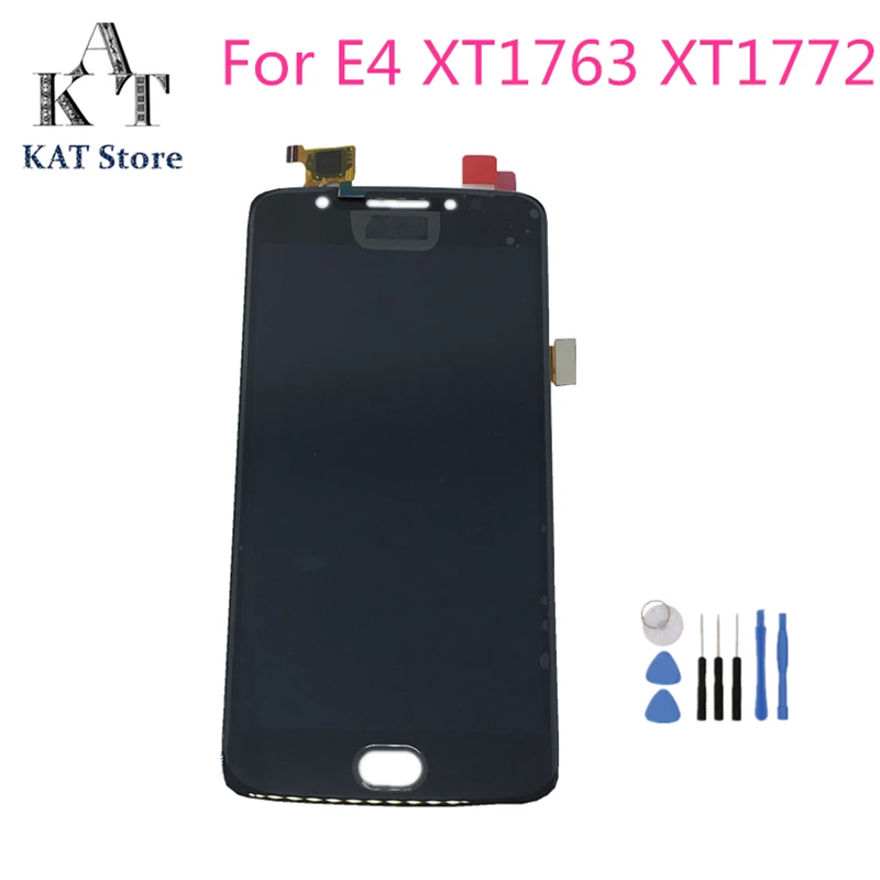 5 0 &quotОригинальный ЖК дисплей сенсорный экран для Motorola Moto E4 XT1763 XT1762 XT1772 дигитайзер