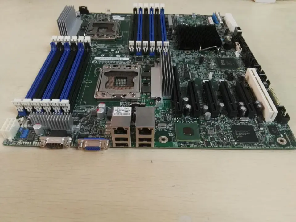 Материнская плата для сервера Intel S5520HC LGA1366 X58 материнская с поддержкой