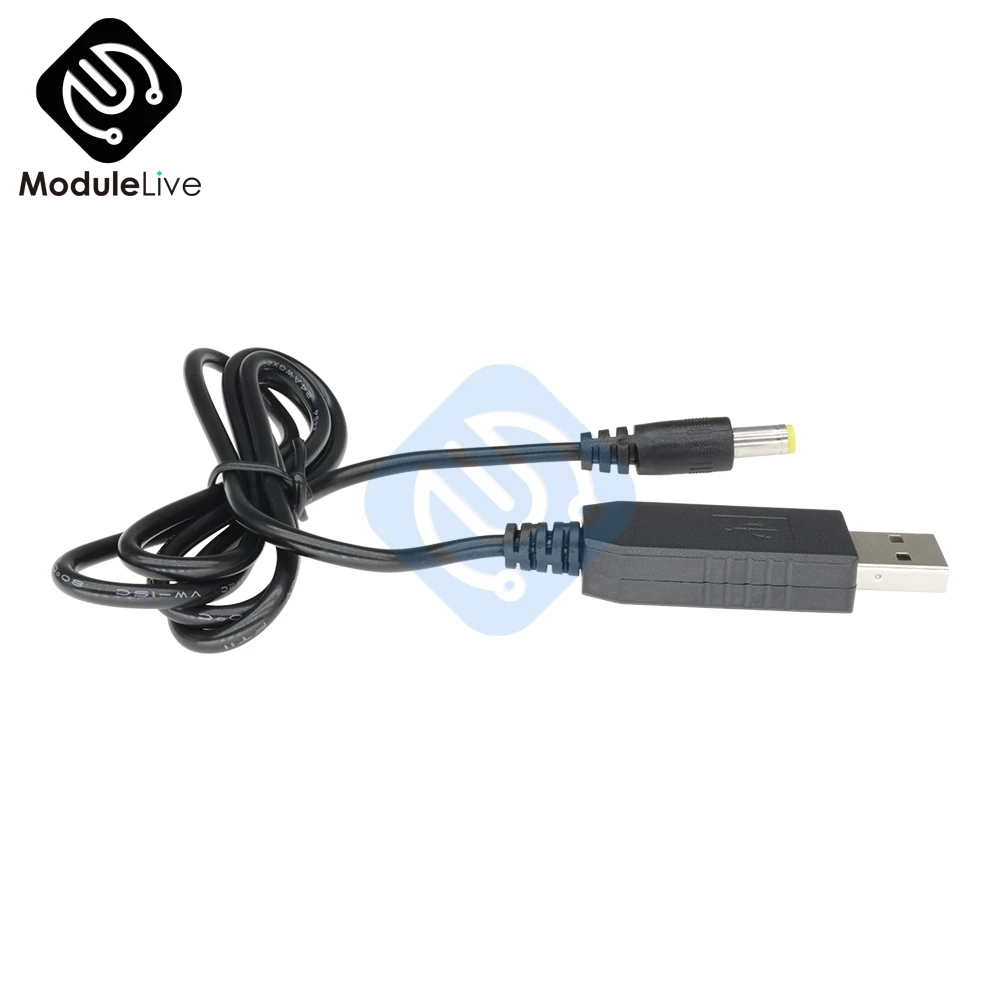 USB DC 5V to 12V Step up Cable Module Converter 2 1x5 5mm Male Connector | Обустройство дома