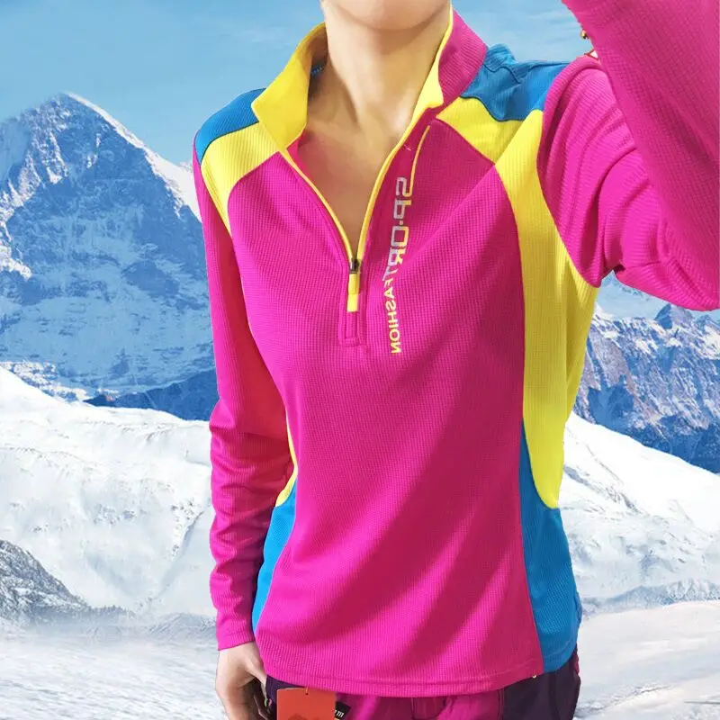 Спортивная Женская быстросохнущая футболка дышащая с короткими рукавами | Спорт