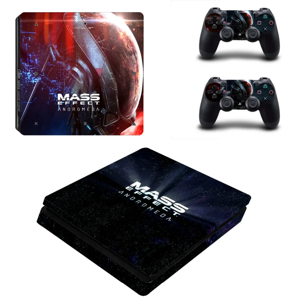 Mass Effect Андромеда PS4 тонкий переводная картинка наклейка для Sony PlayStation 4 консоли и 2