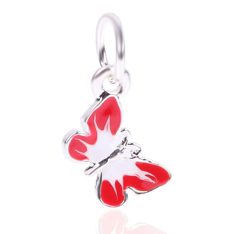 Dodocharms оригинальные Подвески серебряного цвета бабочка дерево корона мама CZ Кристалл бусины для Pandora Браслеты DIY кулон ювелирные изделия