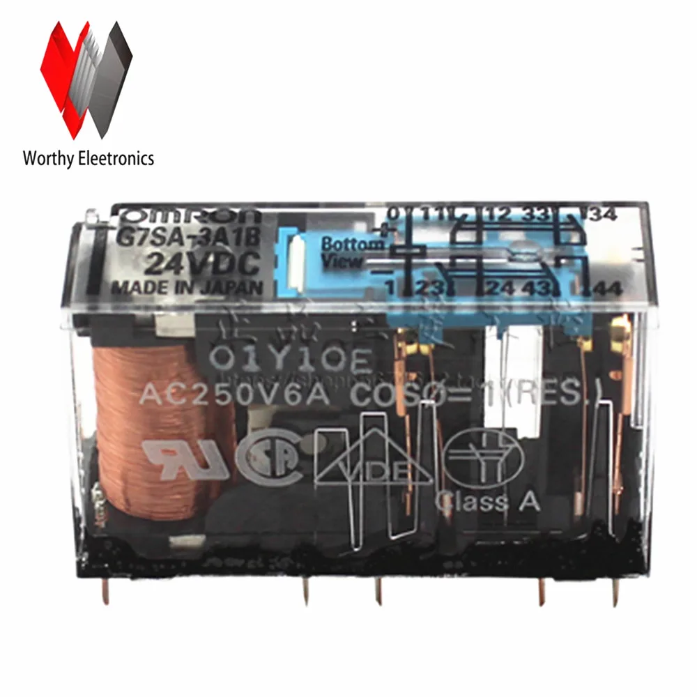 

wholesale 10pcs/lot relay G7SA-3A1B-24VDC