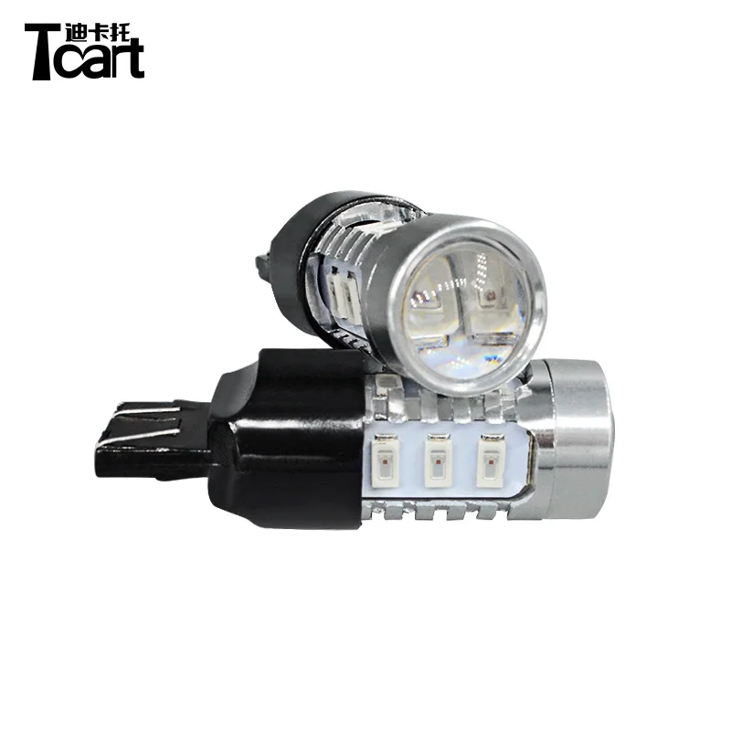 Автомобильные светодиодные стоп-сигналы Tcart 7443 5730 15SMD для Toyota Corolla e150 e160 e170