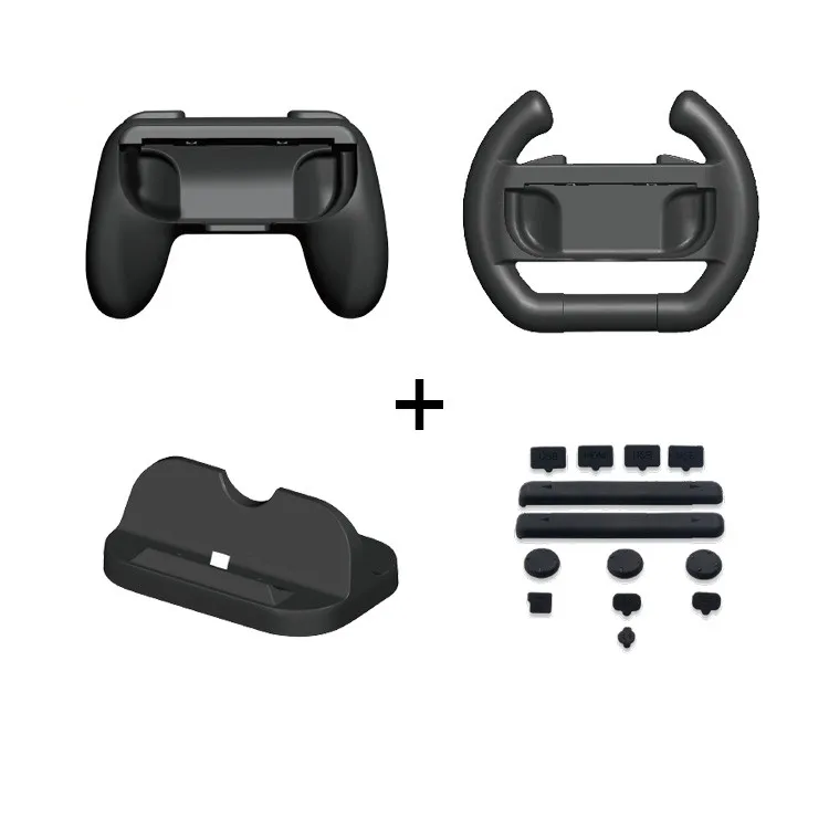 Набор аксессуаров для игр пыленепроницаемые резиновые вилки зарядное