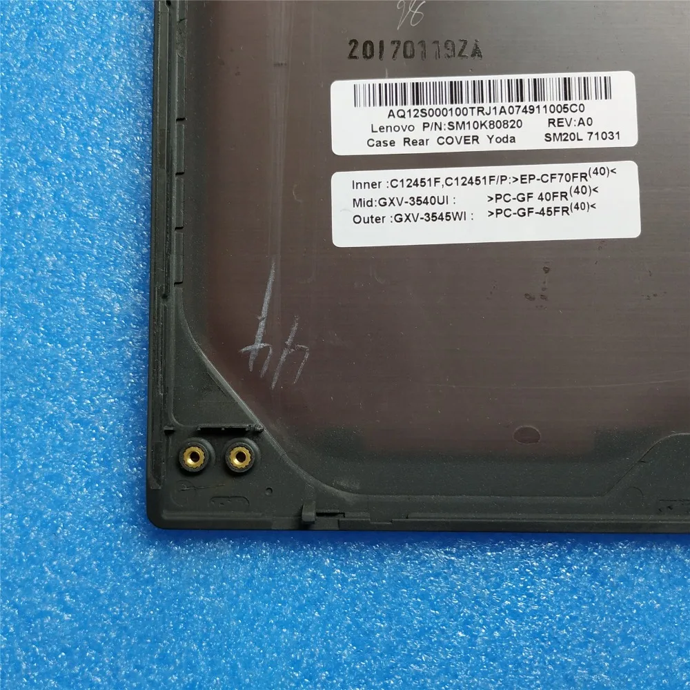 Новый/оригинальный для Lenovo ThinkPad X1 Carbon Gen 5th 2017 20HR 20HQ 20K3 20K4 LCD задняя крышка чехол