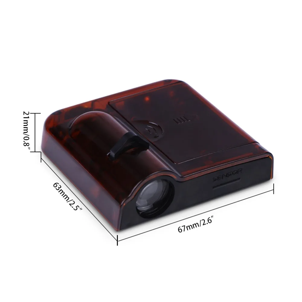 2 шт. беспроводные автомобильные двери добро пожаловать огни тени светодиодные