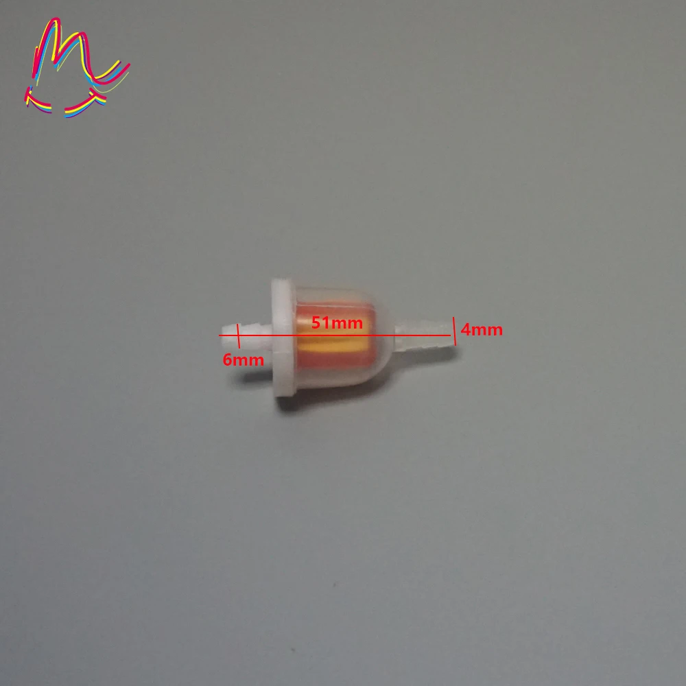 10 шт. Универсальные пластиковые встроенные топливные газовые фильтры газовый