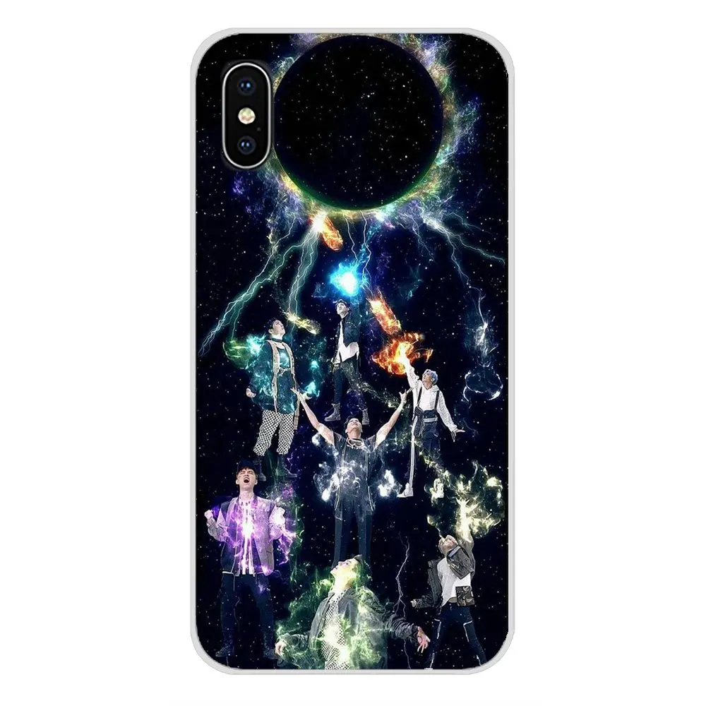 Аксессуары для корейской команды EXO мужчин чехлы телефонов Samsung Galaxy A3 A5 A7 A9 A8 Star A6