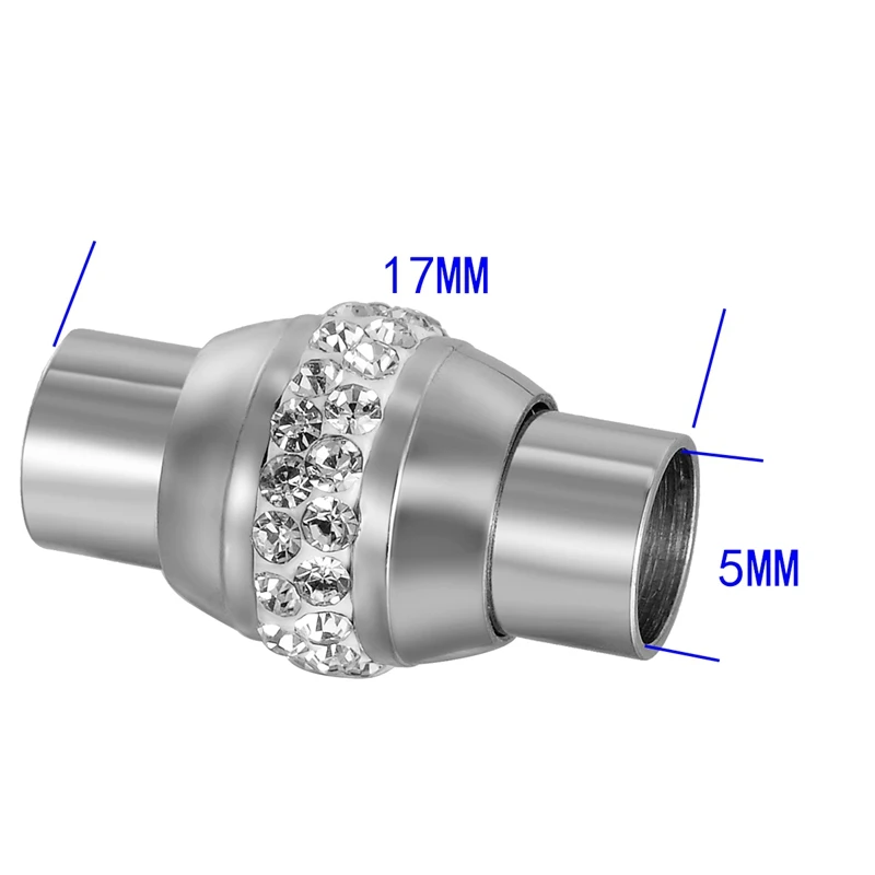 Изящные Ювелирные изделия из нержавеющей стали Магнитная застежка