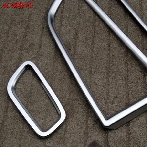 

4PCS 1lot Car outlet box interior decoration refit FOR PORSCHE Macan S turbo car accessories car-styling AUTO 3D sticker