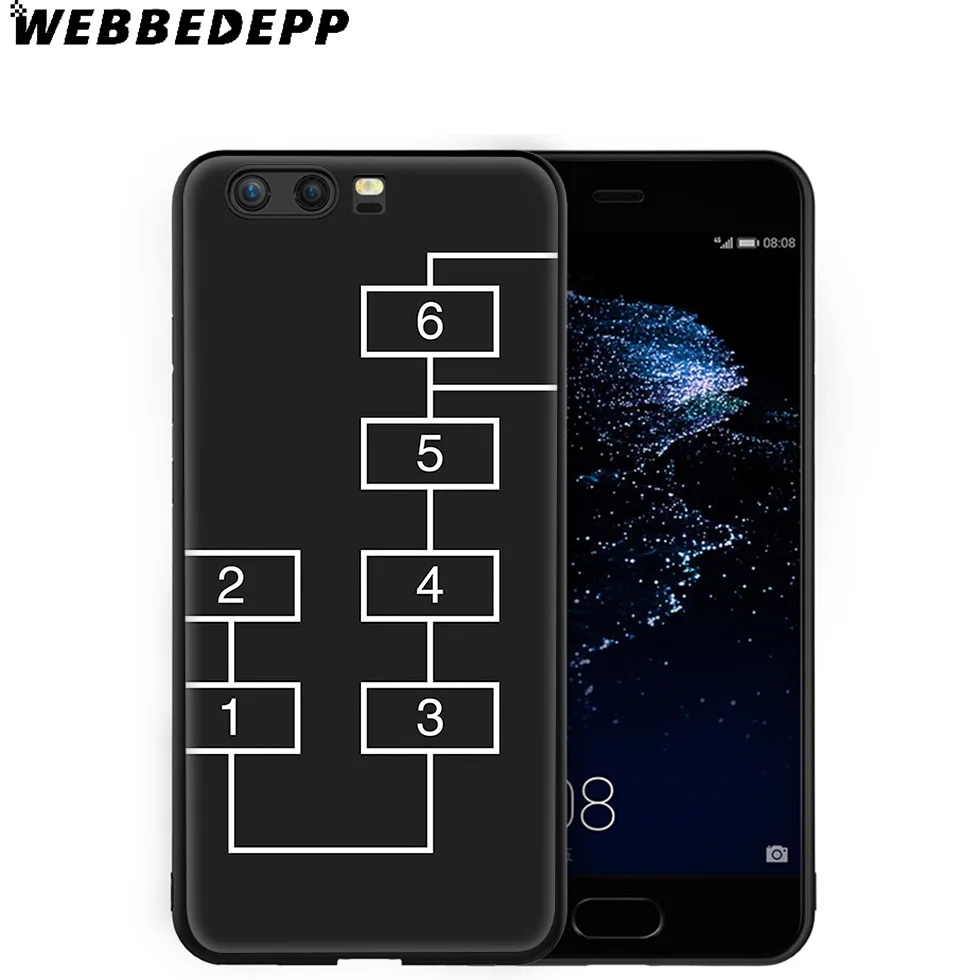 WEBBEDEPP DJ phonograph Music Soft Case for Huawei P8 P9 P10 P20 P30 Lite Pro P Smart Z Plus 2019 Y6 Prime 2018 2017 Mini |