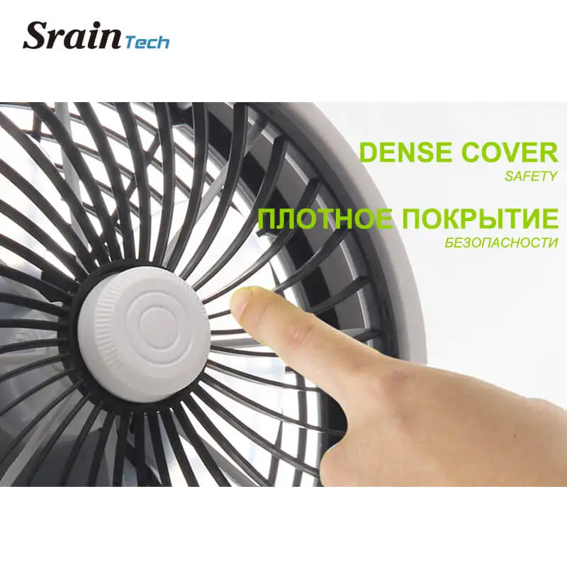 SrainTech маленький настольный вентилятор для студентов Настольный 220 В 20 Вт