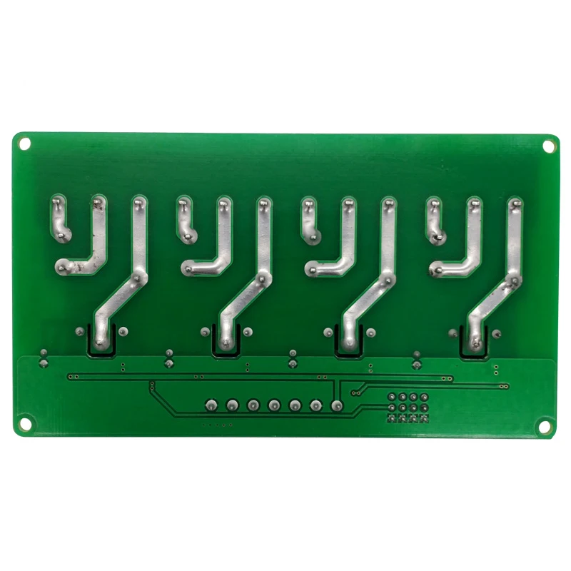 10pcs/LOT 4 way 5V 12V 24V 30A relay module high and low level trigger smart home PLC automatic control | Обустройство дома