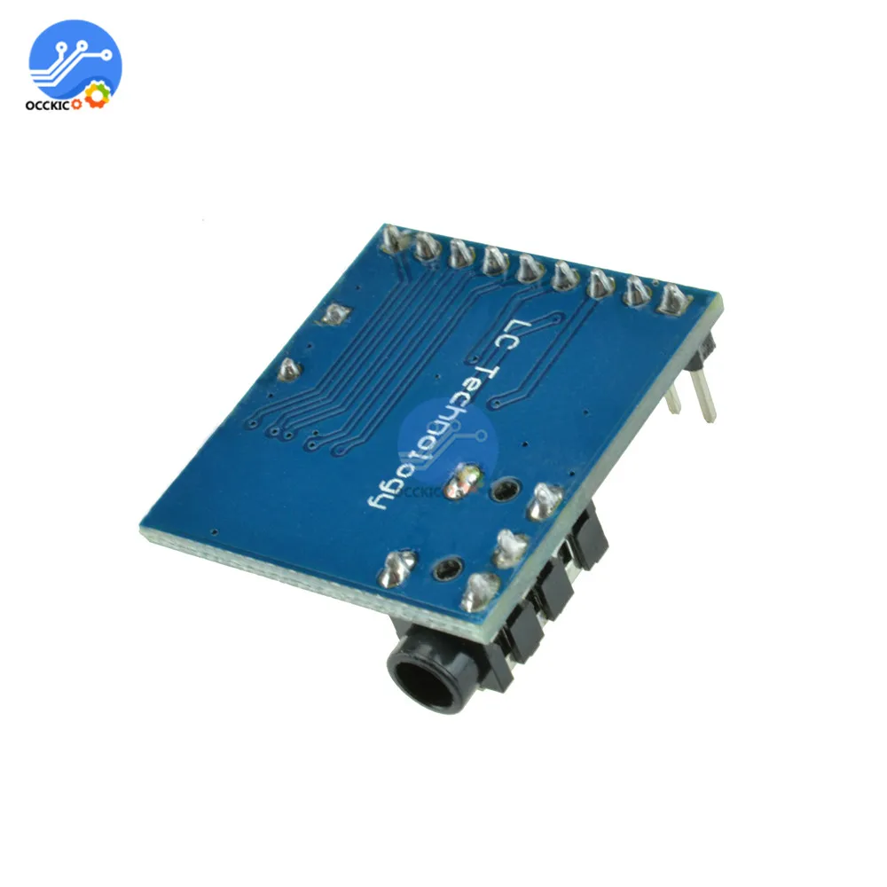 Модуль декодирования голосового аудио MT8870 DTMF для Arduino Телефонный модуль со