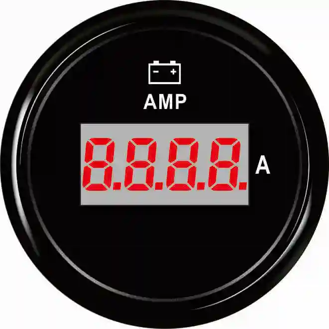 Цифровой амперметр 80а с датчиком тока 2 &quot(52 мм) красной подсветкой 9 32 в для