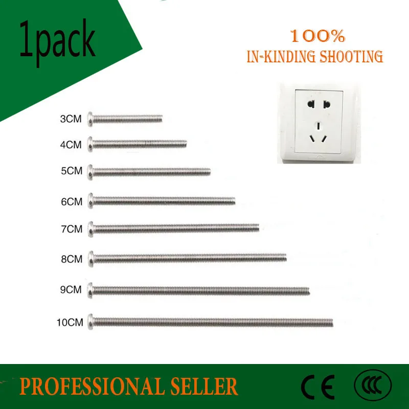 

Крестообразные винты, phillips M4 * 30/40/50/60/70/80/90/100 мм, винт с круглой головкой, нержавеющая сталь 304, утопленный крест