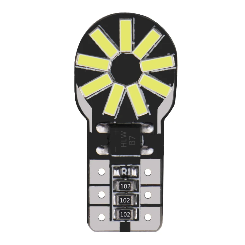 1X t10 w5w canbus автомобисветильник 194 501 led 26 4014 инструмент SMD light s лампочка