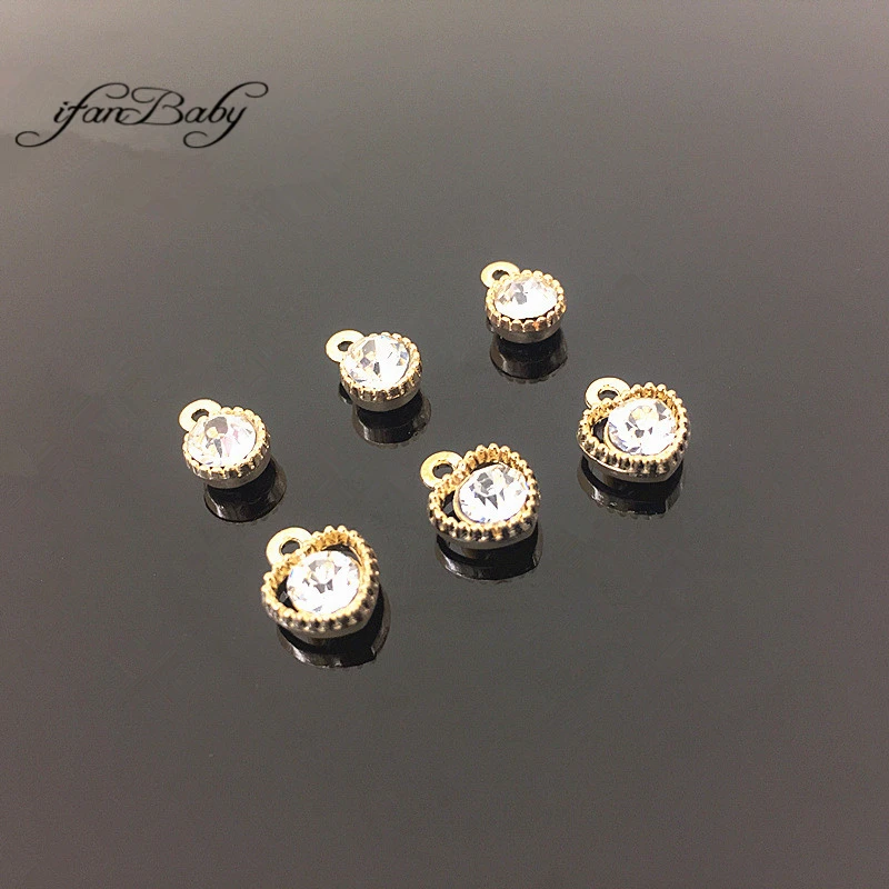 

DIY Pendant for DIY Hair accessories Rhinestone Buttons Buckle