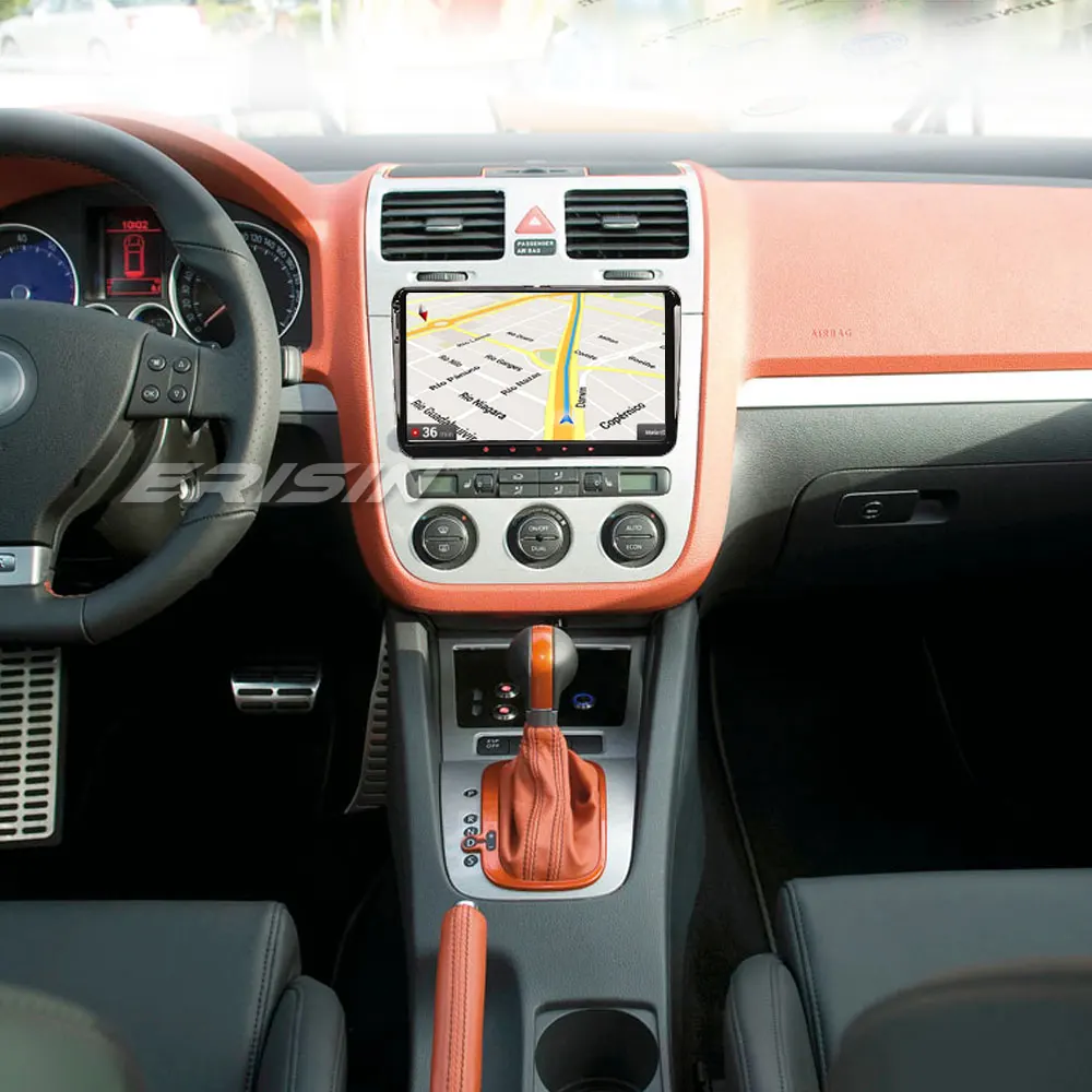 Erisin ES7691V 9 &quotAndroid 8 1 автомобиль радио DAB + Система контроля давления в шинах OBD BT 4G