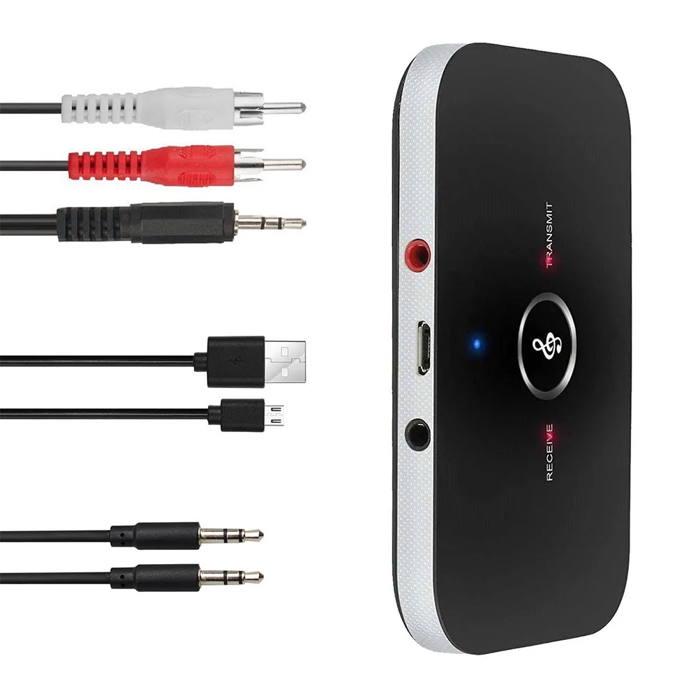 B6 беспроводной Bluetooth приемник передатчик 4 1 аудио 3 5 мм USB адаптер для ПК смартфона