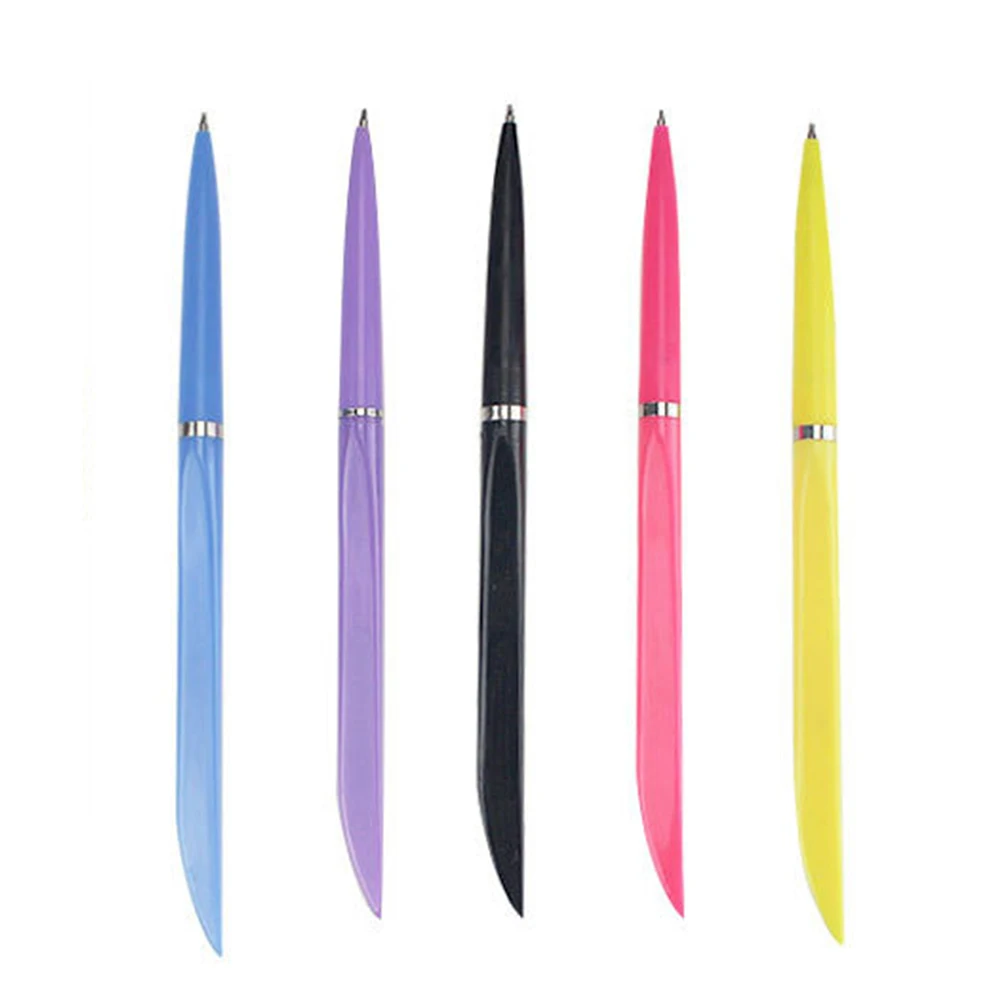 

0.5mm Blue Ink Ballpoint Pens Writing Pen Stationery Office Supplies Teaching School Kids