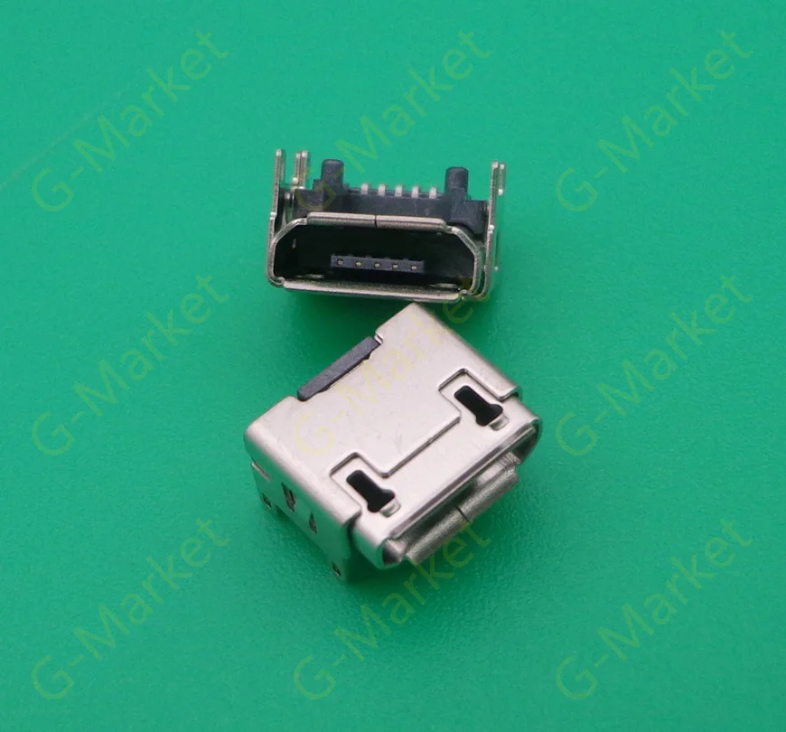 50 шт. для планшетов ПК mid Mini Micro USB разъем Женский 5 контактный зарядки 5pin|female