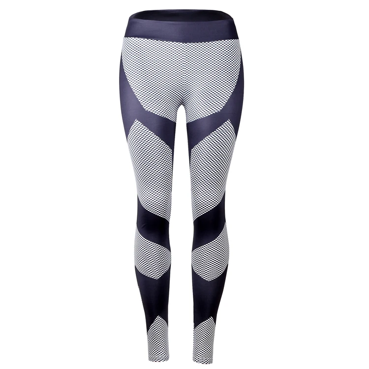 2018 осень лето мода Высокая Талия 3D леггинсы Для женщин сексуальный пуш-ап хип