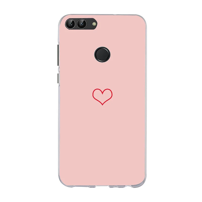 Чехол для Huawei P Smart чехол 360 дюйма из мягкого ТПУ с рисунком аниме Роскошный P20 Lite P9