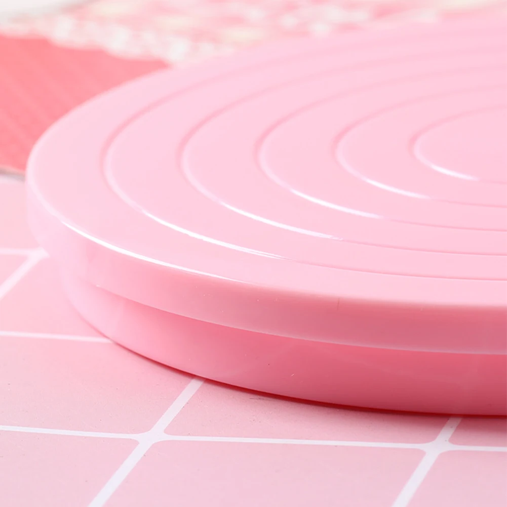 Декорация для тарелки подставка нескользящая подошва Sugarcraft вращающаяся