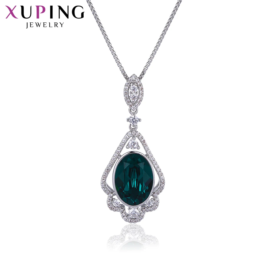 Xuping ювелирные изделия элегантное ожерелье подвески стили кристаллов от Swarovski