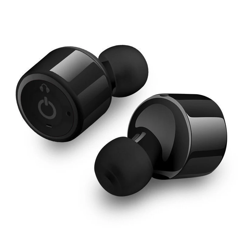 2018 qiateng X1T бинауральные Дизайн Hi Fi Stereo Bluetooth 4.1 наушники Беспроводной гарнитура с