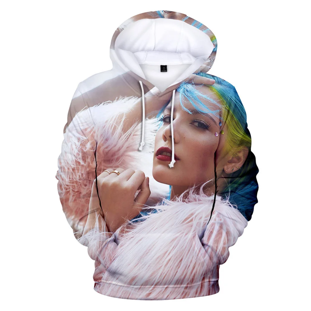 Новинка модные толстовки Aikooki с объемным рисунком певицы Halsey для мужчин и женщин