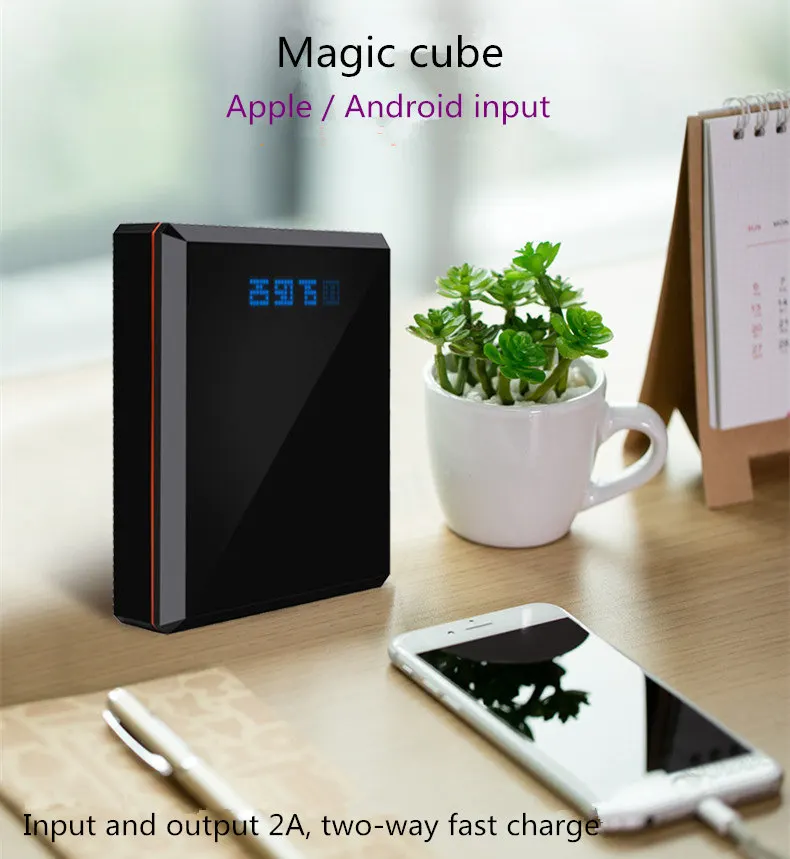 Внешний аккумулятор чехол с двойным USB с Stong светильник 4x18650 чехол для аккумулятора зарядный корпус электропитания DIY power Bank чехол для зарядного устройства