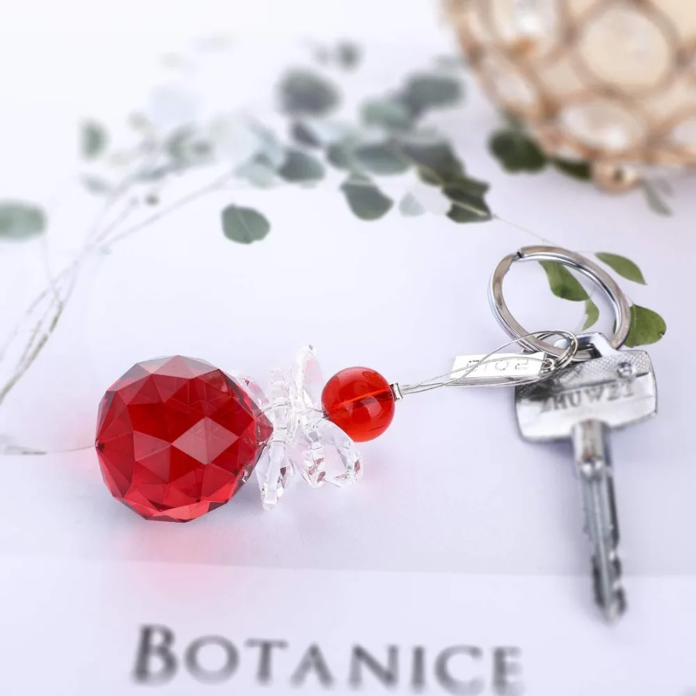H& D гирлянда чакра спектры Радуга Suncatcher хрустальные подвески для частей люстры фэн-шуй призма для подвешивания капель(многоцветный