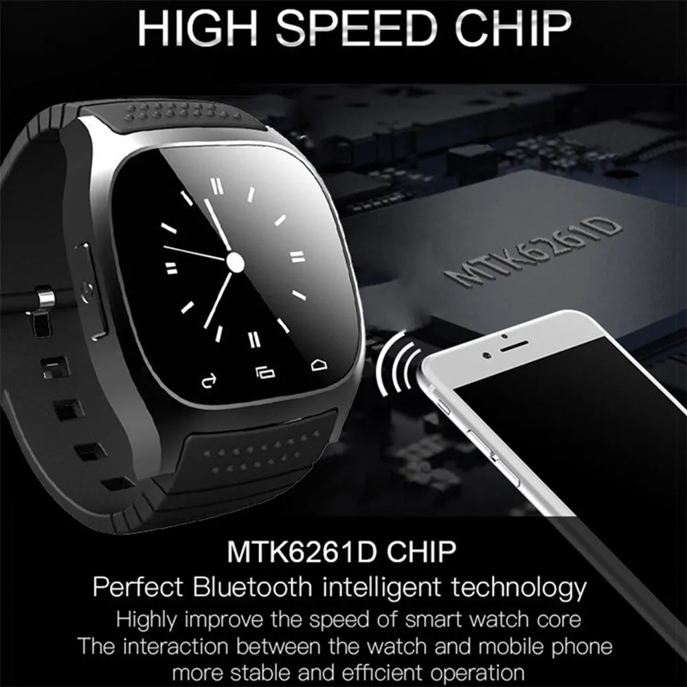 Смарт часы MODOSON M26 с Bluetooth спортивные для Samsung Huawei Xiaomi LG Android phone ios Apple iphone 6 7 8 X XS MAX