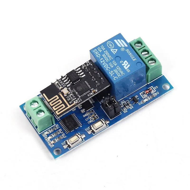 DC 12V ESP8266 1 бит WI-FI триггерный релейный модуль IOF интеллигентая (ый) Главная