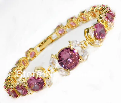 3 вида цветов! Шарм розовый/зеленый/синий кубический цирконий