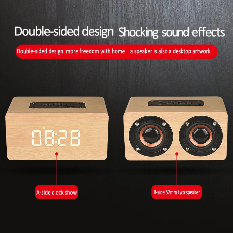 Abuzhen HiFi Bluetooth динамик портативный стерео беспроводной Altavoz s светодиодный экран