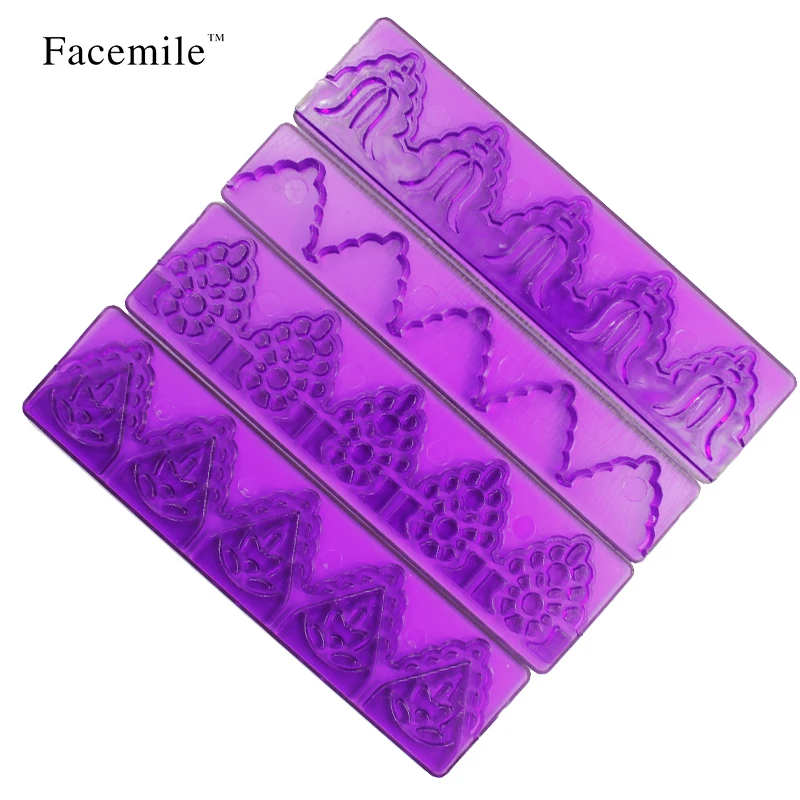 Инструменты для украшения кондитерских изделий 4 шт. резак 02013|cutter mold|cake fondantfondant