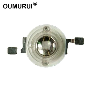 Светодиодная лампа высокой мощности UV 3 Вт, фиолетовая, 395-400nm, 700mA, 3,4-3,6 В, 15-20 лм, 45 мл (Бесплатная доставка), 100 шт.