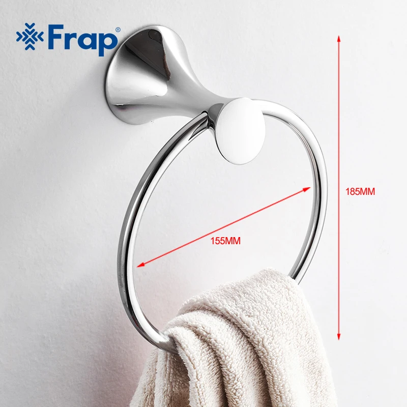 Frap 6 шт. аксессуары для ванной комнаты Крючок халата полотенце кольцо стакан