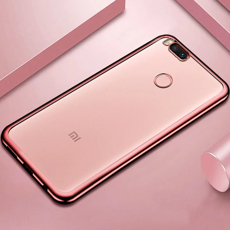Для Xiaomi mi A1 чехол mi A1, мягкий ТПУ чехол с покрытием, кристально чистый бампер для Fundas Xiaomi mi 5X mi 5X, чехол, силиконовый чехол для телефона s