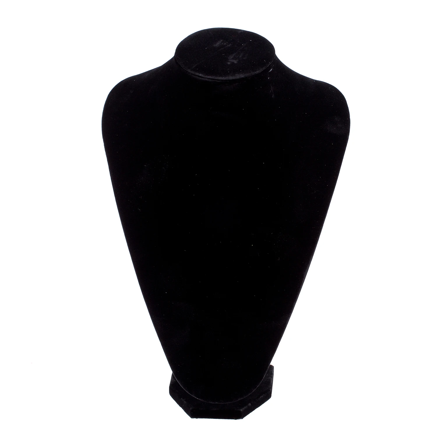 Дисплей ювелирных изделий держатель ожерелье цепь Бюст черный бархат витрина