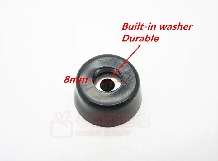 Черные резиновые накладки для мебели противоскользящие Нескользящие коврики 21