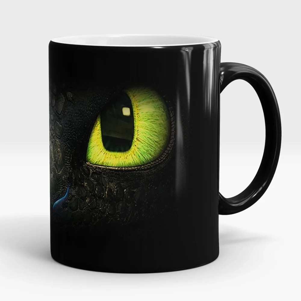 Как приручить дракона чашки Ночная фурия Беззубик кружки холодной и горячей