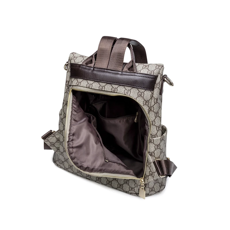 Рюкзак женский Новый PU кожаный рюкзак Противоугонный высококачественный мягкий