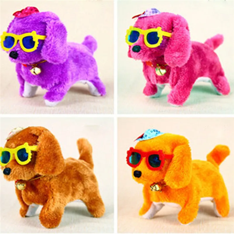 

2020 HOT Electronic Toys Music Light Cute Robotic Electronic Pets Walking Dog Puppy Doll Baby toys for children Gift&c