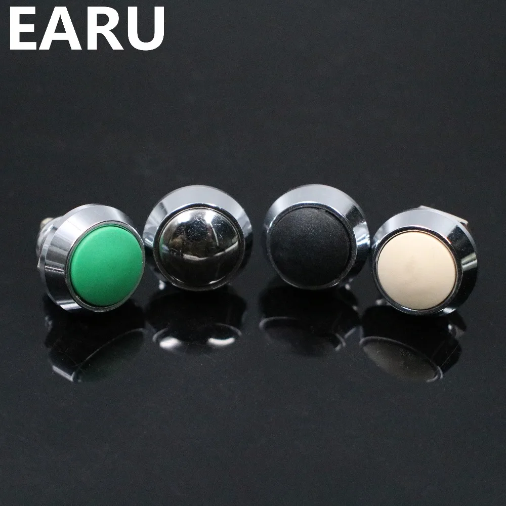 1 шт. 12 мм нержавеющая сталь цветной мгновенный звуковой сигнал дверной