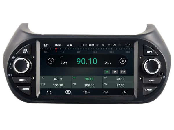 Android 8 0 ips экран авто стерео Мультимедиа для DECKLESS FIAT Fiorino/Qubo автомобильный dvd-плеер